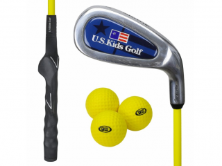 US Kids Golf Yard dětská golfová hůl se 3 míčky Výška dítěte: RS42 (107 cm)