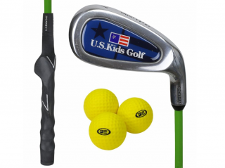 US Kids Golf Yard dětská golfová hůl se 3 míčky Výška dítěte: RS57 (145 cm)