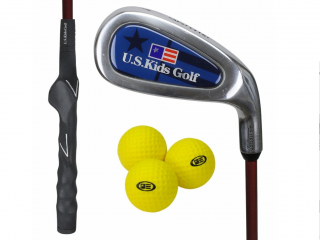 US Kids Golf Yard dětská golfová hůl se 3 míčky Výška dítěte: RS60 (152 cm)