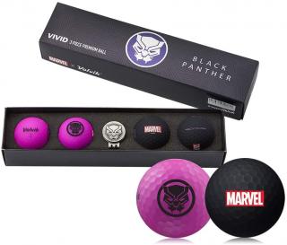 VOLVIK MARVEL dárkové balení míčků Black Panther