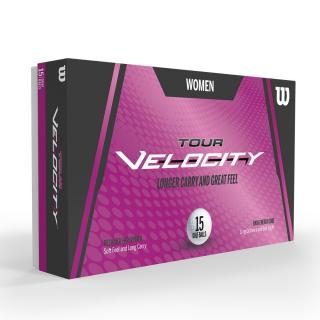 WILSON Tour Velocity dámské golfové míčky (15 ks)