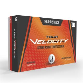 WILSON Tour Velocity Distance golfové míčky (15 ks)