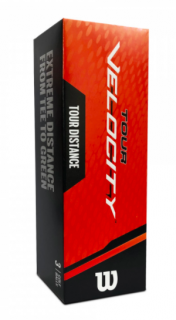 WILSON Tour Velocity Distance golfové míčky (3 ks)