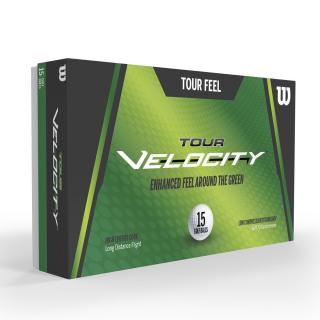 WILSON Tour Velocity Feel golfové míčky (15 ks)