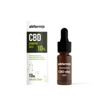 Abfarmis CBD olej 10% 10 ml