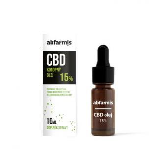 Abfarmis CBD olej 15% 10 ml