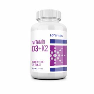 Abfarmis Vitamín D3+ K2 - 30 tablet