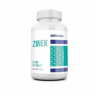Abfarmis Zinek 25 mg - 60 tablet