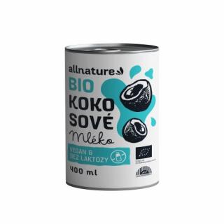 Allnature Bio Kokosové mléko 400 ml