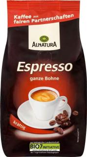 Alnatura Espresso zrnková káva BIO 500g