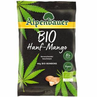 Alpenbauer BIO Přírodní bonbóny Konopí - mango 90 g