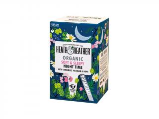 BIO Čaj Organic Soft & Sleepy - Klidný spánek 20 sáčků Heath and Heather