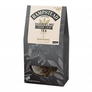 BIO černý sypaný čaj Darjeeling 100g Hampstead London