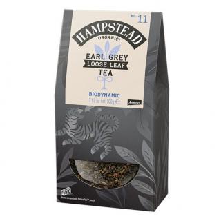 BIO černý sypaný čaj s bergamotem Earl Grey 100g Hampstead Tea London