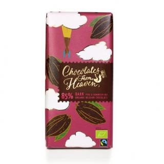 BIO hořká čokoláda Peru a Dominikánská republika 85% 100g Chocolates from Heaven