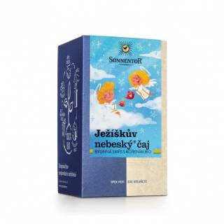 BIO Ježíškův nebeský čaj - porcovaný bylinný čaj 18x1,5g SONNENTOR