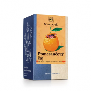 BIO Pomerančový čaj - porcovaný ovocný čaj 18x1,8g SONNENTOR