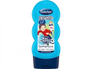Bübchen Kids šampon a sprchovací gél 2v1 Malý fotbalista 230 ml
