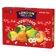 Čaj Carnival edition pack red - směs ovocných čajů červený box 30 sáčků London fruit and herbs