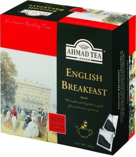 Čaj English Breakfast 100 sáčků Ahmad Tea