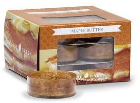 Čajové Svíčky Goose Creek Maple Butter - Javorové máslo 12 ks