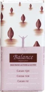 Čokoláda Balance Pochoutka mléčná s rýžovým mlékem bez lepku a laktózy 85g