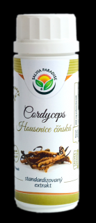 Cordyceps - housenice standardizovaný extrakt kapsle 100ks Salvia Paradise