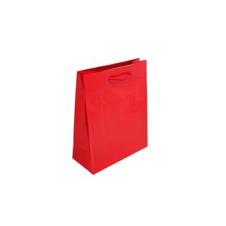Dárková taška červená Milano 25x11x31