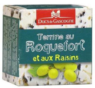 Ducs de Gascogne Terina se sýrem Roquefort a rozinkami, 65g