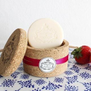 Essencias de Portugal - LESNÍ PLODY - 2 ks přírodního kulatého mýdla v korkové krabičce 2x50g