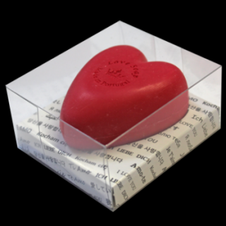 Essencias de Portugal - Love - LÁSKA - přírodní mýdlo v průhledné krabičce 150g
