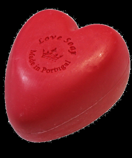 Essencias de Portugal - Love - LÁSKA - přírodní mýdlo v ručně šitém plátěném pytlíku 150g
