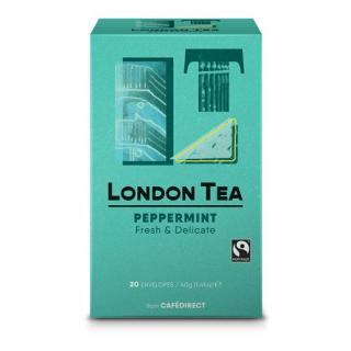 Fairtrade bylinný čaj máta 20ks London Tea