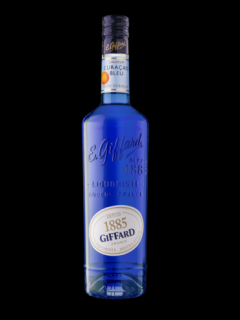 Giffard Blue Curacao liquer - likér z extraktu citrusových plodů 25% 0,7 l