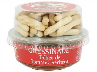 Gressinade - křupavé tyčinky a lahůdka ze sušených rajčat 150g