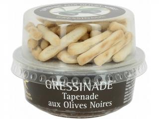 Gressinade - křupavé tyčinky a tapenada z černých oliv 150g
