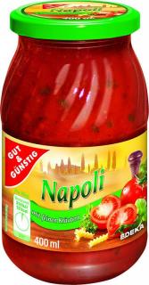 Gut&Günstig Omáčka Napoli s jemnými bylinkami 400g
