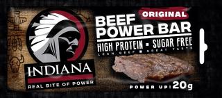 Indiana Beef Power Bar Original - sušený hovězí steak 20g