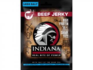 Indiana Jerky Beef Less Salt - Hovězí sušené maso s nízkým obsahem soli 25g