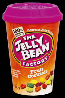 Jelly Bean Fruit Coctail - želé fazolky ovocný koktejl kelímek 200g