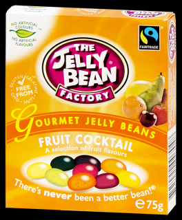 Jelly Bean Fruit Coctail - želé fazolky ovocný koktejl krabička 75g