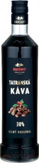 Karloff Tatranská káva 30% 0,7 l (holá láhev)