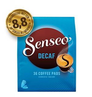 Káva Douwe Egberts Senseo Decaf - bez kofeinu pody senseo 36ks
