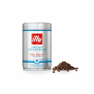 Káva Illy - bez kofeinu,zrnková 250g dóza