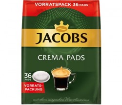 Káva Jacobs Crema Pads Klassisch - pody -36 Ks