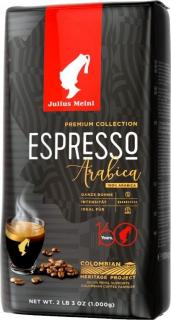 Káva Premium Espresso Arabica 1kg zrno Julius Meinl