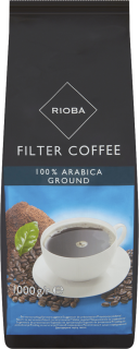 Káva Rioba Platinum - mletá 1 Kg