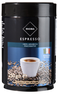 Káva Rioba Platinum - mletá v plechové dóze 250 g