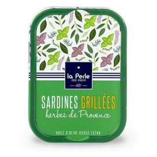 La Perle Grilované Francouzké sardinky s provensálským kořením 115g