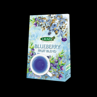 Liran blueberry bylinný modrý čaj Clitoria 20x2g